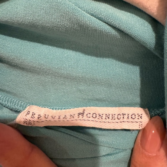 Peruvian Connection Extreme T-Neck | 96% Pima Cotton | light green - Picture 3 of 8